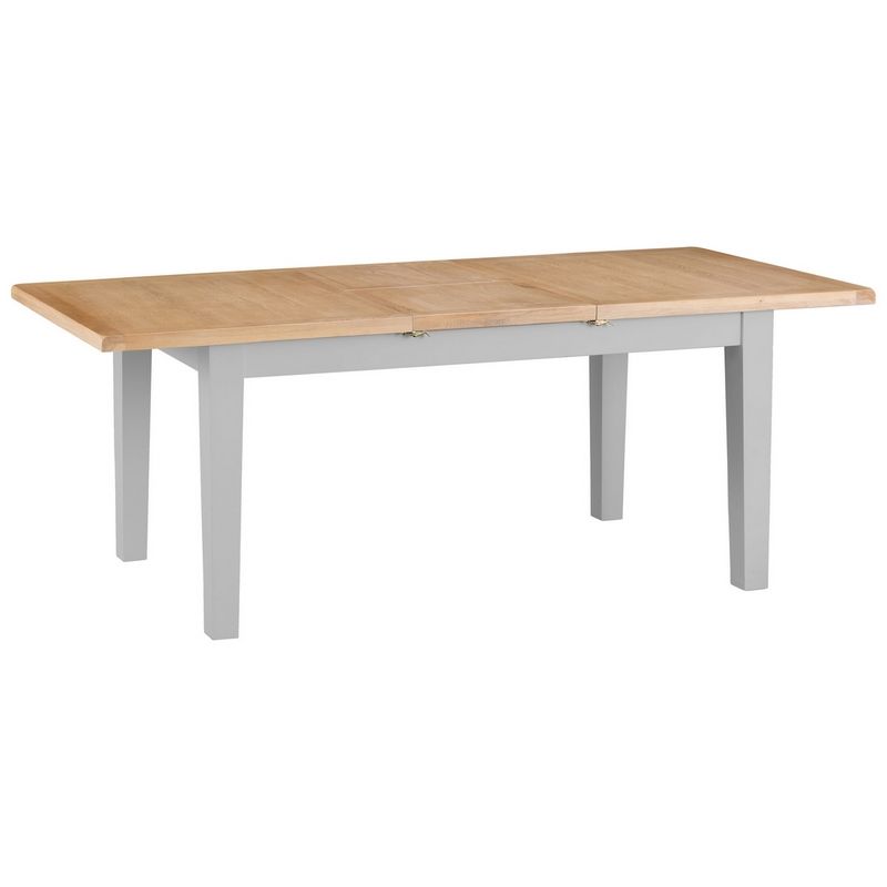 Lighthouse Butterfly Dining Table Grey & Oak 6 Seater